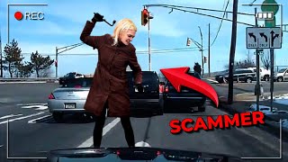 Insurance Scam Fails 2023 Caught on Dashcam [upl. by Hallerson751]