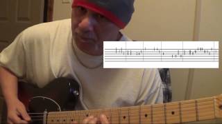 Guitar Lesson  How to use dyads  Backingtrack and Tab [upl. by Servais]