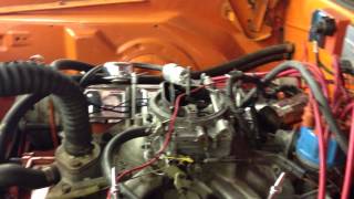 Mopar 318 with 360 heads demo run [upl. by Ruford125]