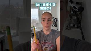 Eye Exercises for Dizziness from a vestibular therapist vestibular [upl. by Asilrac]