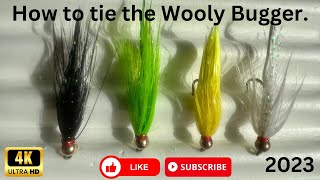 How to tie the Wooly Bugger for beginners [upl. by Nolat931]