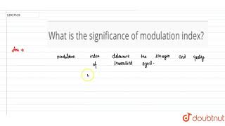 What is the significance of nodulation index [upl. by Cassandra]