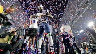 Inside the NFL Patriots celebrate Super Bowl XLIX victory [upl. by Anton458]