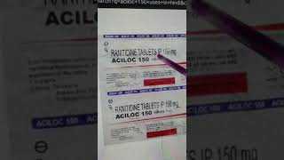 Aciloc 150 Tablet 💊💊💊 use in Hindi  Savit Pharmacist  tablet medicine medical pharmacy [upl. by Reham]