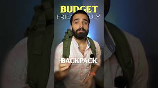 BUDGET friendly Rucksack bagpack 🎒  Ashish Verma [upl. by Schramke]