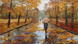 Осенний дождь Autumn rain Vugar Mamedov [upl. by Nollaf]