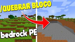 📜 5 TRUQUES COM BLOCO DE COMANDO PARA FAZER NO MINECRAFT [upl. by Arracot]