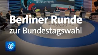 Berliner Runde zur Bundestagswahl 2021 [upl. by Remmer]