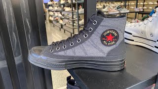 Converse Chuck 70 GORETEX BlackBlackBlack  Style Code A00725C [upl. by Arikaahs]