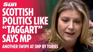 MP jokes that Scottish Politics like episode of Taggart [upl. by Madigan350]