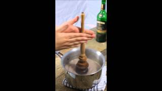 Using A Molinillo to Make Hot Chocolate [upl. by Esilec]