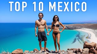 TOP 10 MEXICO 🇲🇽 Best Places To Visit [upl. by Ralleigh]