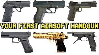 Beginners Guide on How to Buy Your First Airsoft Hand Gun [upl. by Wyne]