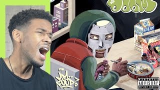 MF DOOM  MM FOOD First REACTIONREVIEW [upl. by Annahsal193]