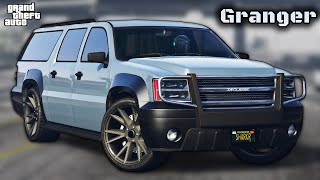 Granger Review amp Best Customization  GTA 5 Online  Chevrolet Suburban  Cheap SUV  NEW [upl. by Arret671]