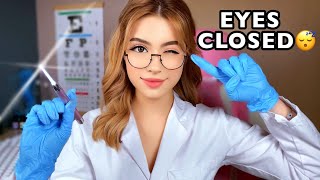 ASMR Cranial Nerve Exam but EYES CLOSED 👀 Doctor ASMR for Sleep ❤️ Follow my Instructions [upl. by Ainadi]