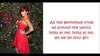 The Saturdays  Gentleman Lyrics [upl. by Kantos]