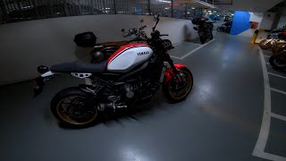 YAMAHA XSR 900 City Ride [upl. by Aliuqaj]