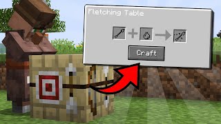 This is why Minecraft should add the fletching table in 120 [upl. by Ley738]