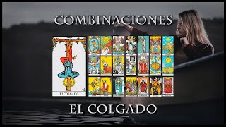 🟣 El Colgado Tarot combinaciones tarot con todos los arcanos mayores del Tarot Rider Waite [upl. by Laertnom]