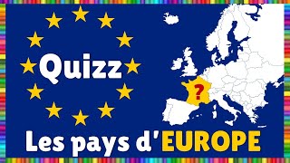 Quizz  Les pays dEurope [upl. by Telfore]