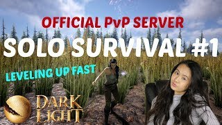 How To Level Up Fast  Official PvP Server  Dark and Light [upl. by Assenat587]