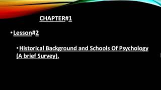 Historical background of psychology  Introduction to psychology  Psy312  By dear knowledge [upl. by Mulloy]