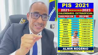 SAIU O CALENDÁRIO DO PIS PASEP ANO BASE 2021  ABONO SALARIAL R 132000 🥰 1012 [upl. by Notsecnirp]