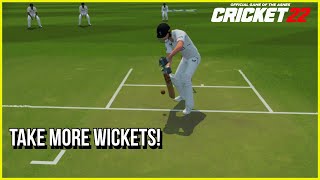 Take More Wickets With This Simple Change  CRICKET 22 [upl. by Wilinski]