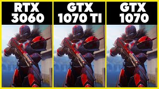 RTX 3060 VS GTX 1070 TI VS GTX 1070 Gaming Benchmarks l 2K l 4K [upl. by Aihtnic]