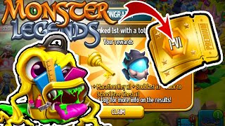 Monster Legends 2500 Tickets 😍 500 Cells Ancestral schoolbug soulblast season [upl. by Lorry]