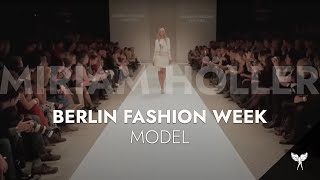 Berlin Fashion Week  Model Miriam Höller [upl. by Berlyn]