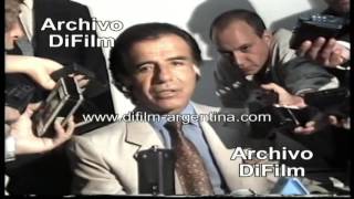 Carapintadas Intento de Asesinato a Carlos Menem Martin Balza y otros militares  DiFilm 1990 [upl. by Nysilla687]