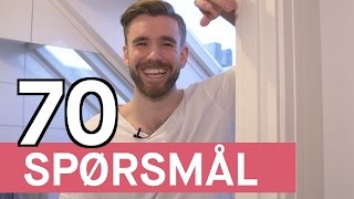 70 spørsmål Stian Blipp [upl. by Sremmus]