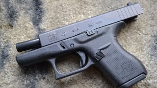 The New Glock 42 380 Perfection [upl. by Vitus169]