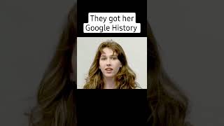 Caroline Konstnars Google History comedy friends funny google [upl. by Gene]