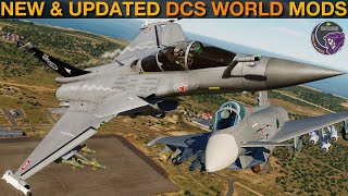 NEW amp UPDATED DCS Mods Gripen Eurofighter Typhoon Rafale Skyhawk amp CH53E [upl. by Musetta202]