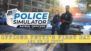 Police Simulator Patrol Officers  Officer Pettys first day The Meter Maid [upl. by Carthy347]