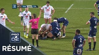 PRO D2  Résumé VannesColomiers 2913  J11  Saison 20192020 [upl. by Hajan]