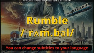 Rumble meaning with 5 examples [upl. by Ruscio194]