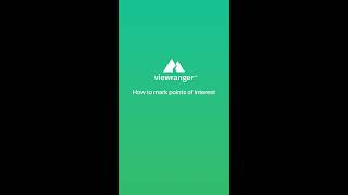 ViewRanger app tutorial how to mark points of interest [upl. by Parsaye]