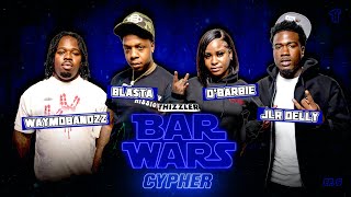 Blasta D Barbie WayMoBandzz amp JLR Delly  Out The Mud Bar Wars Cypher 5 [upl. by Miof Mela]