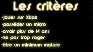 OFF Recrutement de team  NaD  Xbox 360 [upl. by Yelha]