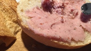 Easiest￼ Rezept ever￼ Braunschweiger SausageSpread two Ingredients The German Sausage Maker [upl. by Assirram]