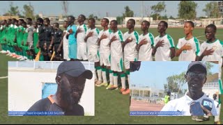 Match amical Sélection nationale U17 Vs l’ASC Saloum découvrez les réactions des deux coach [upl. by Ahsiat]