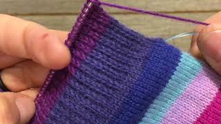 Customizable Toe Up Sock Tutorial Part 2  The Heel Flap amp Gusset [upl. by Conway]