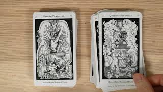 Hermetic Tarot  4k flip through [upl. by Halli]