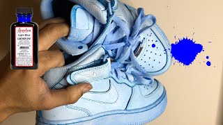 HOW TO DYE YOUR SHOES WITH ANGELUS DYE TUTORIAL MUST WATCH  BYSHAAD [upl. by Old]