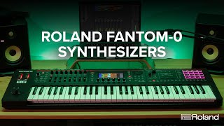 Roland FANTOM0 Series Synthesizers  FANTOM06 FANTOM07 FANTOM08 [upl. by Ssur390]