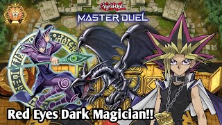 RedEyes Dark Magician Deck  God Tier Dark Magician  Negate Opponent  YuGiOh Master Duel [upl. by Brian52]